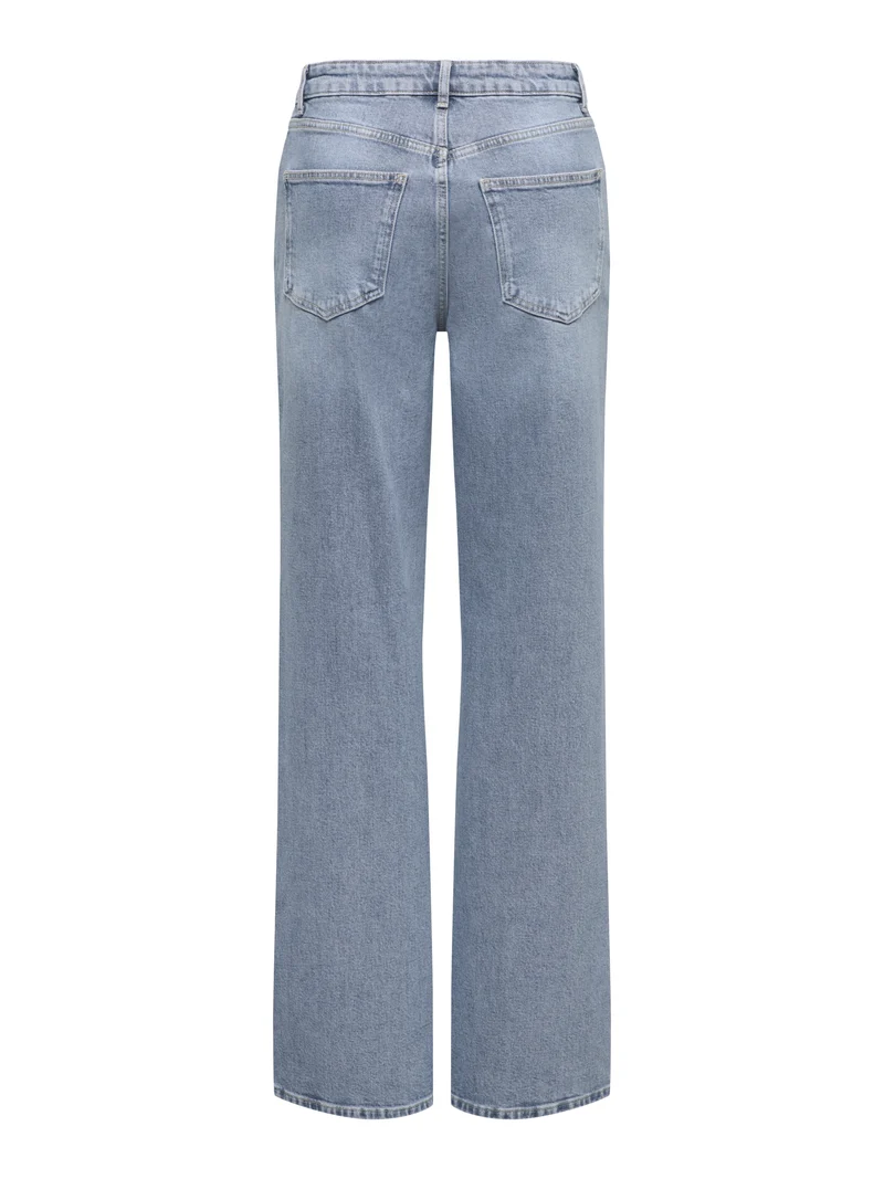 ONLJUICY HW WIDE LEG DNM DOT661, Special Blue Grey Denim