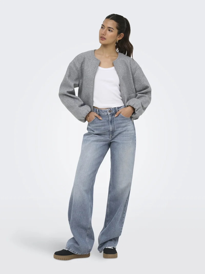 ONLJUICY HW WIDE LEG DNM DOT661, Special Blue Grey Denim