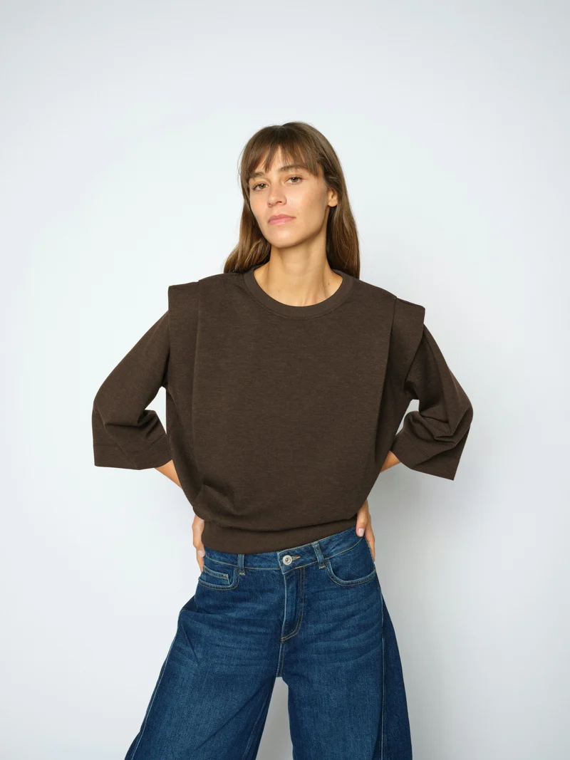 MMMae O-3/4 Sleeve Sweatshirt