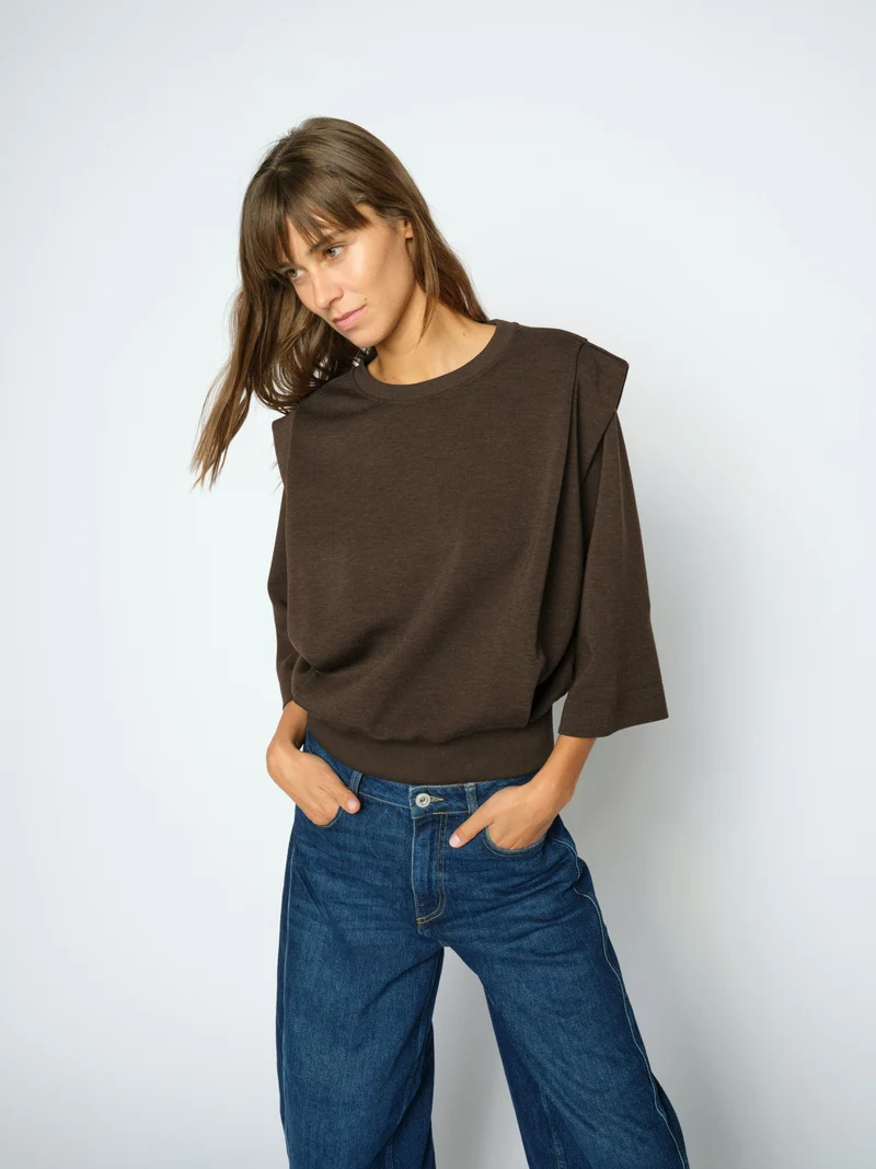 MMMae O-3/4 Sleeve Sweatshirt