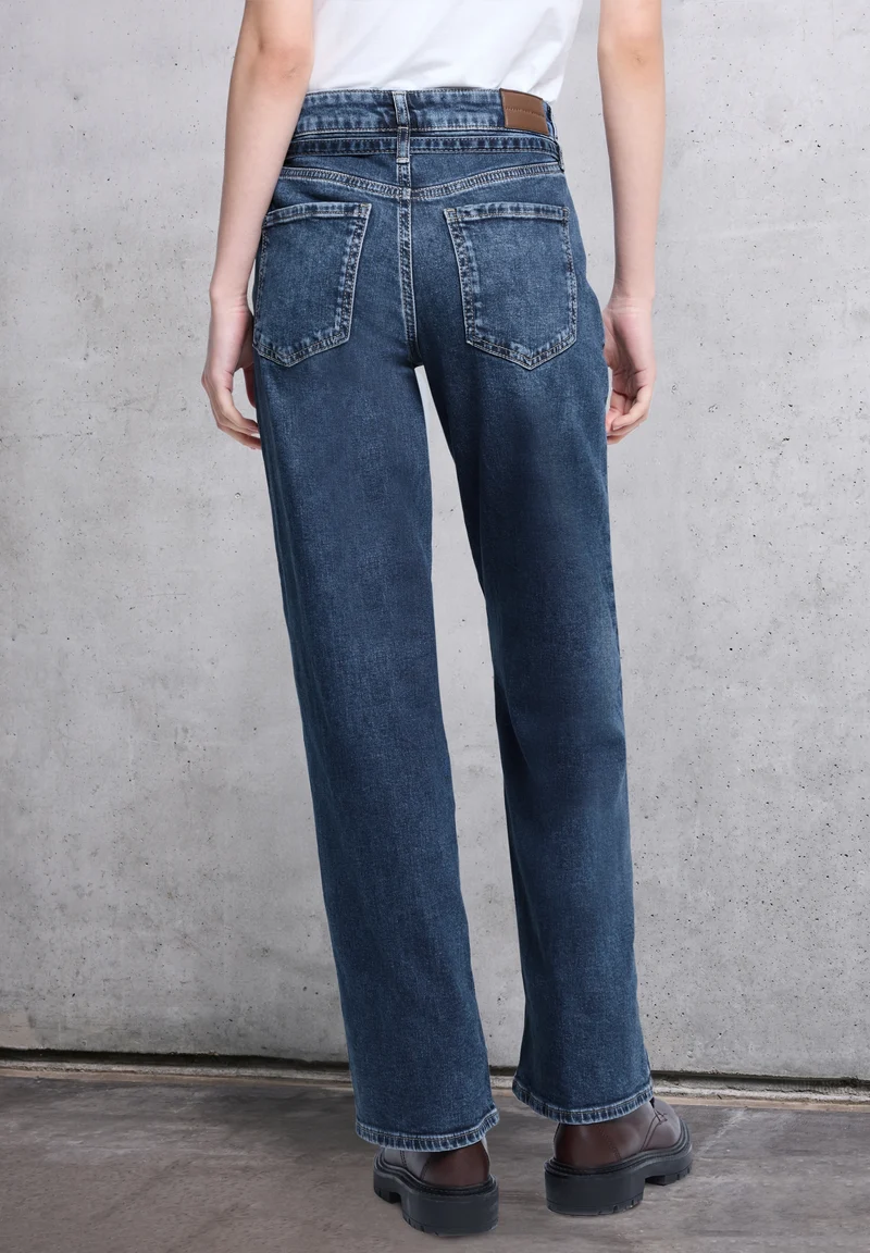 Studio Style Wideleg,mw,mid bl, Medium Blue Wash