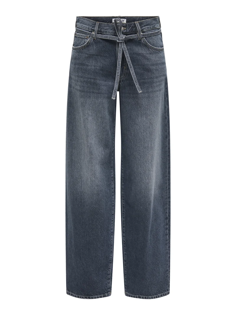 ONLGIANNA MW STRAIGHT DNM DOT003 NO, Special Blue Grey Denim