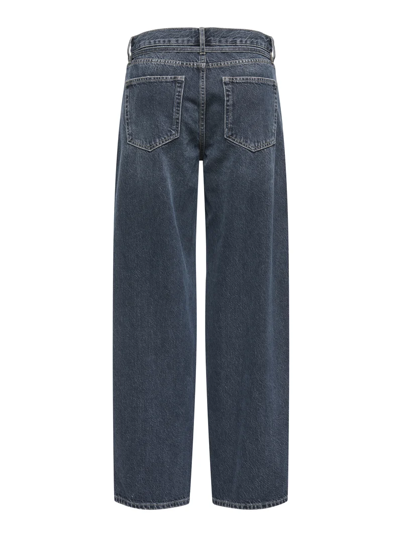 ONLGIANNA MW STRAIGHT DNM DOT003 NO, Special Blue Grey Denim
