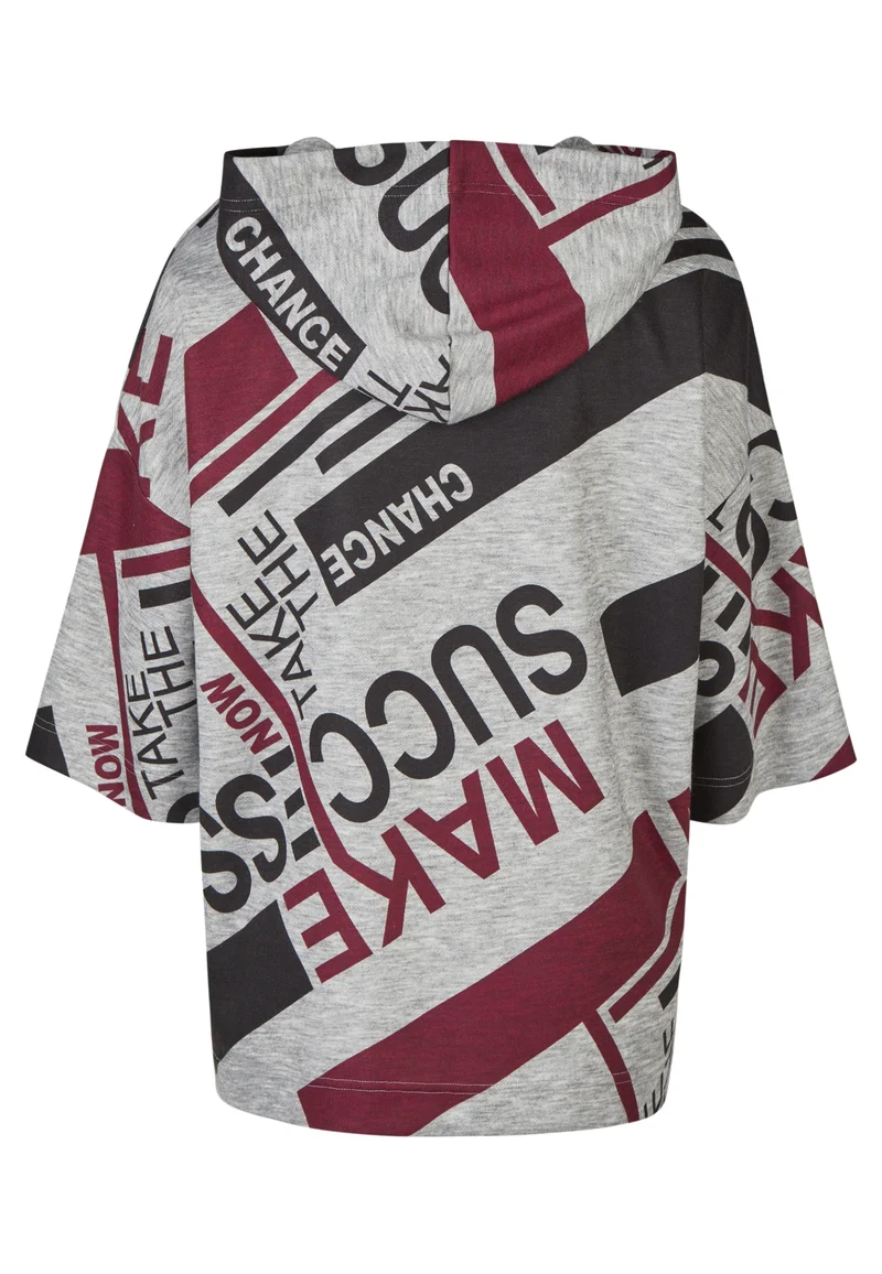 T-Shirt 1/2 Arm, Aubergine
