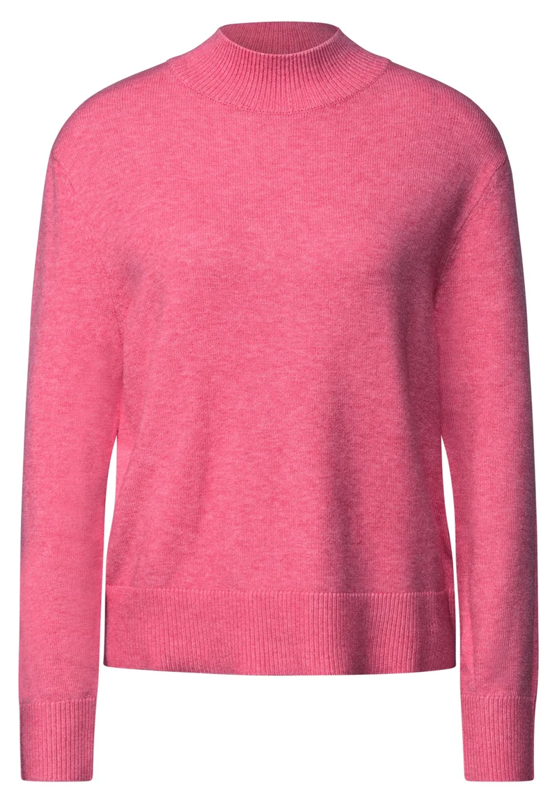 QR Studio_cosy sweater turtle, candy pink mel.