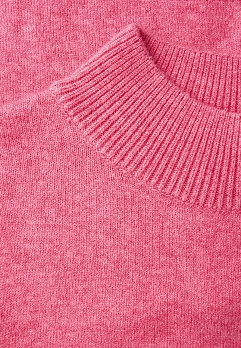 QR Studio_cosy sweater turtle, candy pink mel.