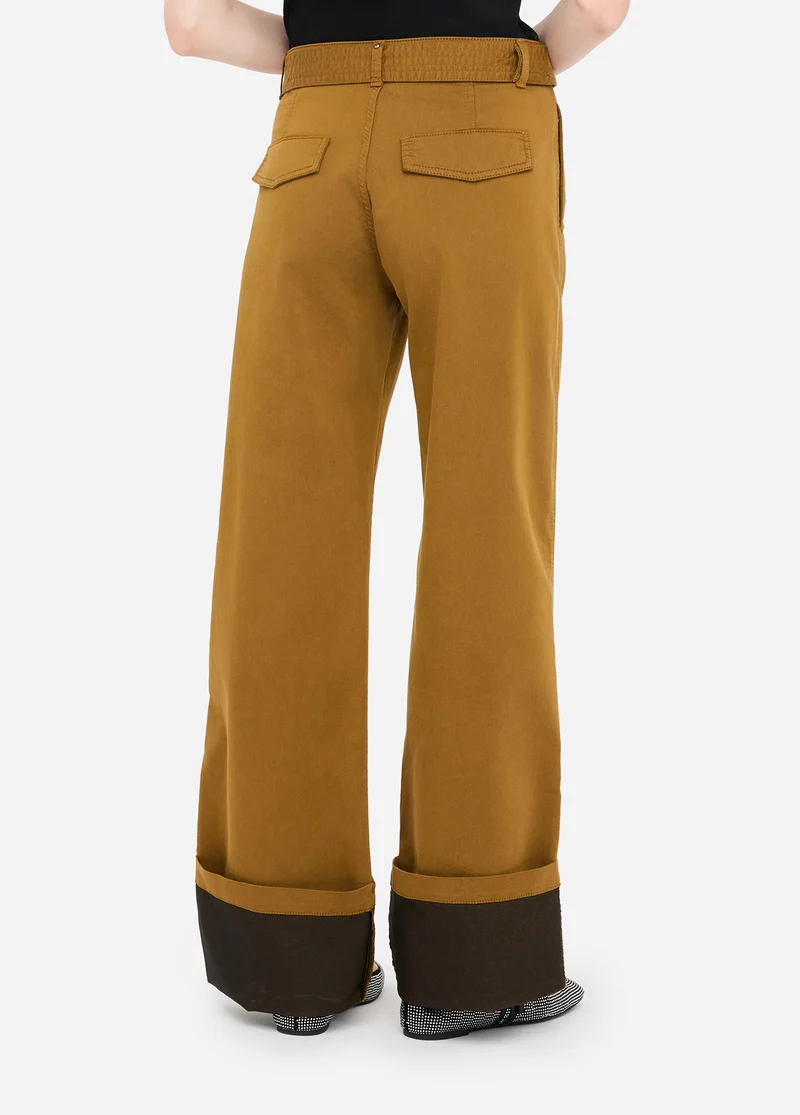 Trousers with Turn-Ups