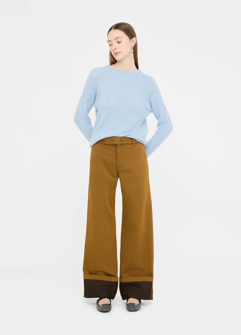 Trousers with Turn-Ups