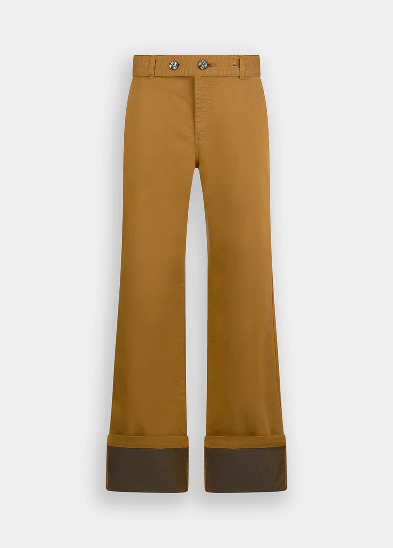Trousers with Turn-Ups