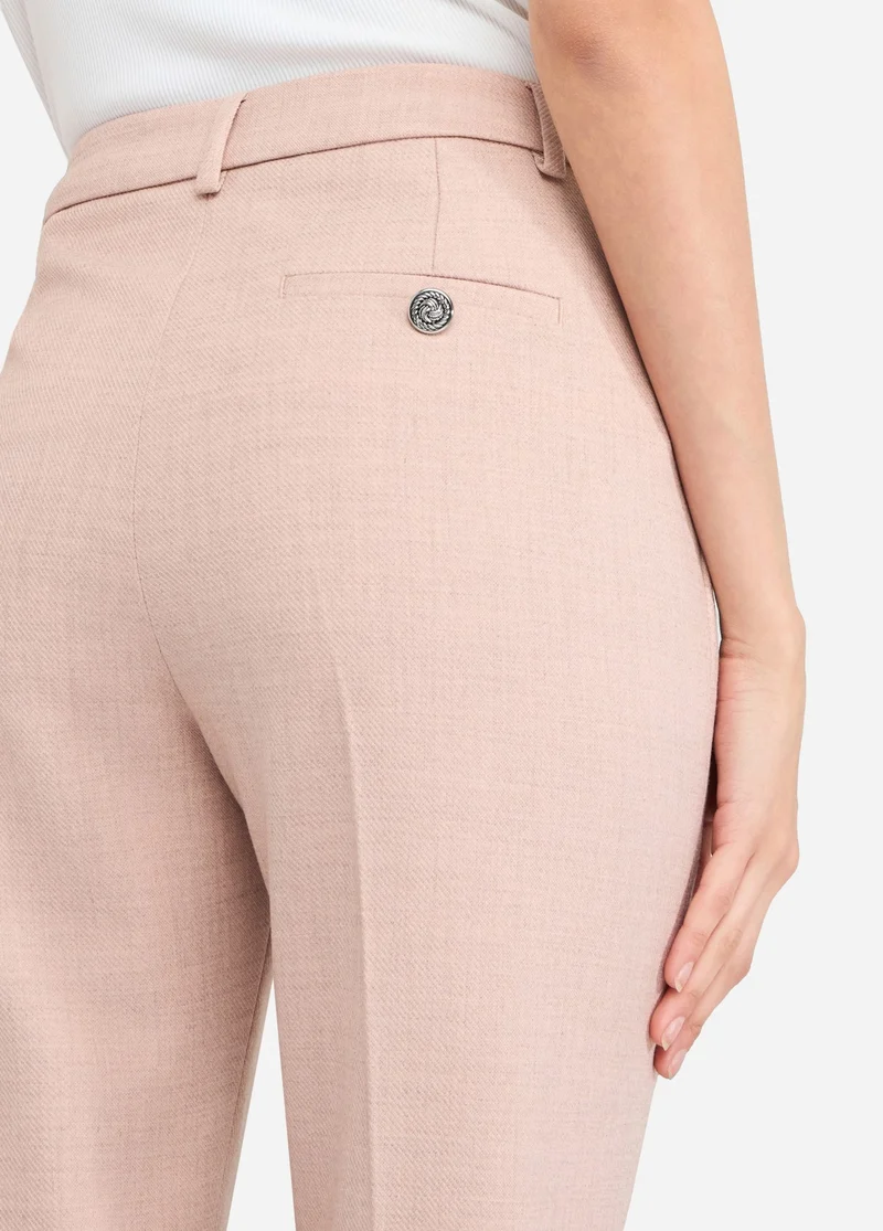 Mã©Lange Fabric Chinos