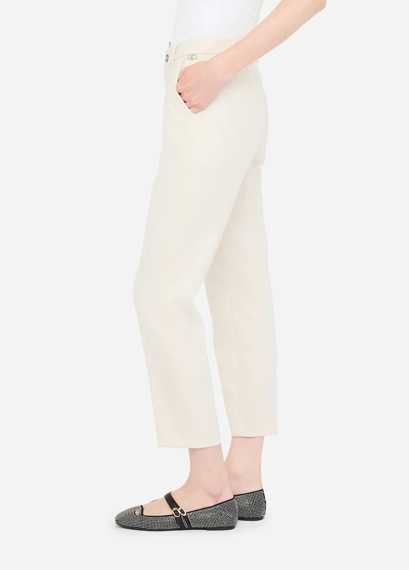 Mã©Lange Fabric Chinos