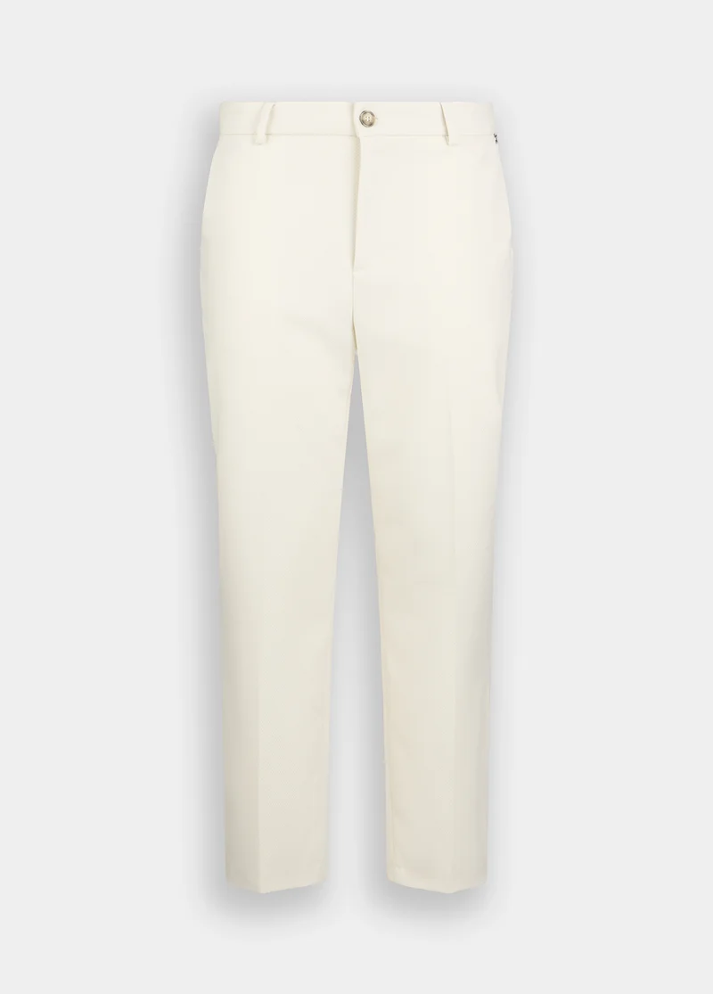 Mã©Lange Fabric Chinos