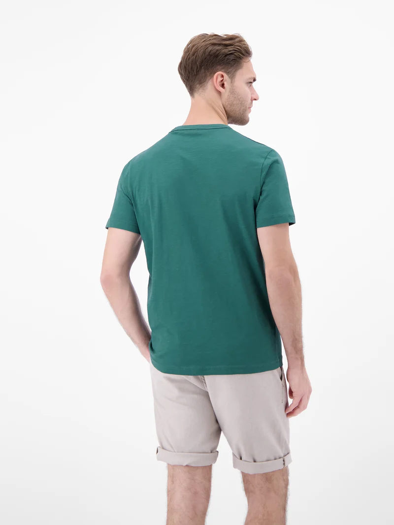 T-SHIRT/SERAFINO 1/2 ARM, SOFT TEAL