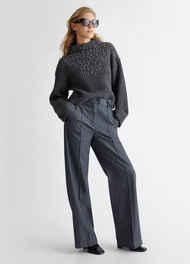 Denim trousers