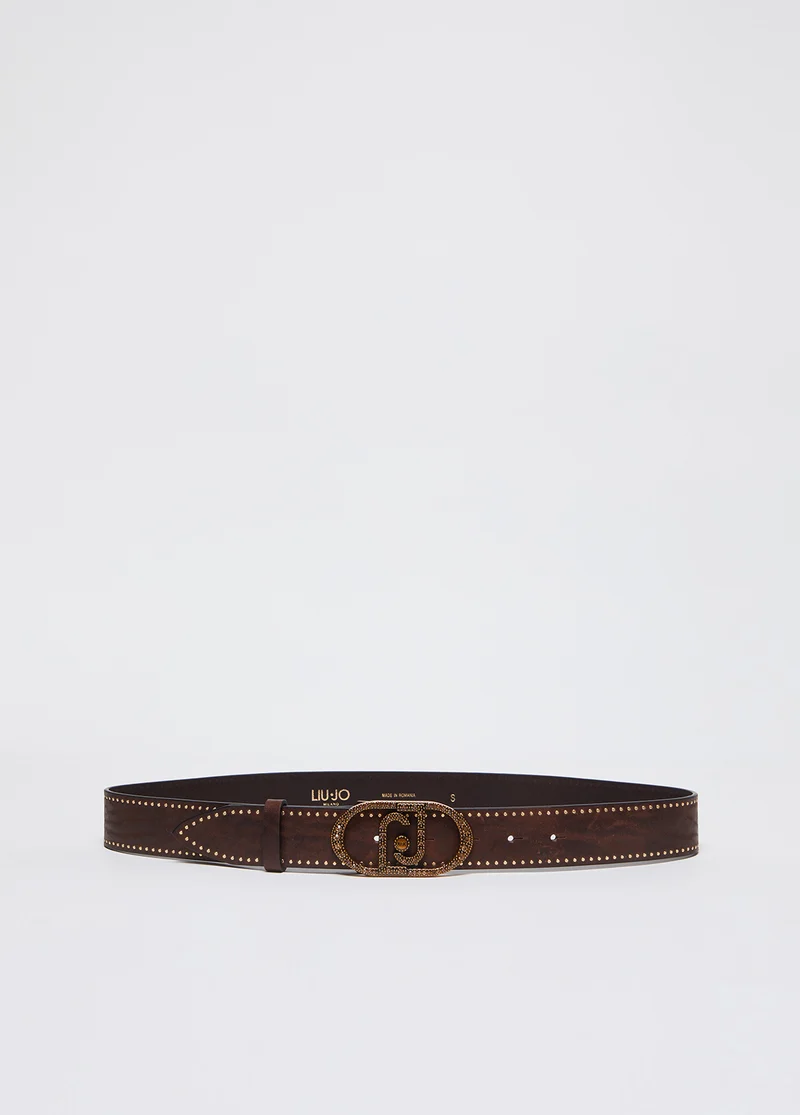 Brown Leather Belt