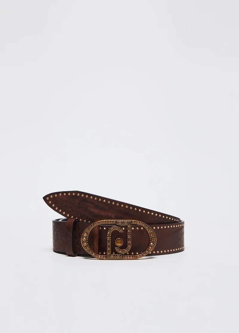 Brown Leather Belt