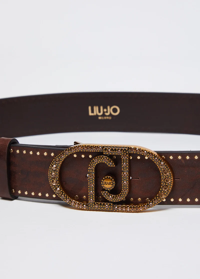 Brown Leather Belt