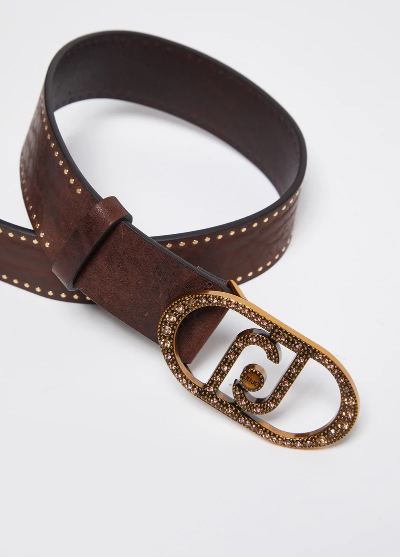 Brown Leather Belt