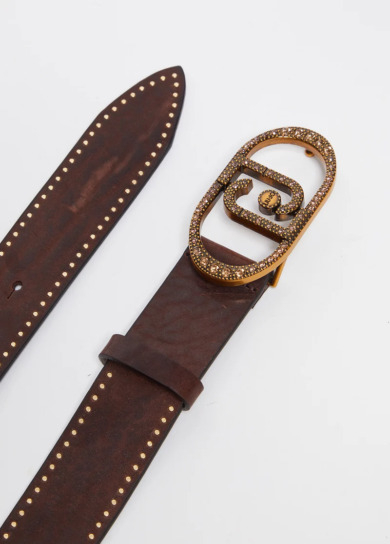 Brown Leather Belt