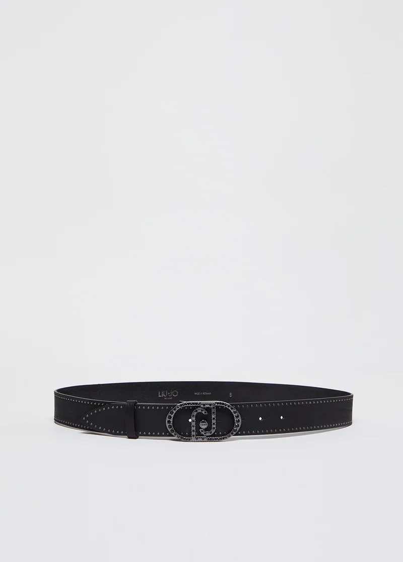 Black Leather Belt