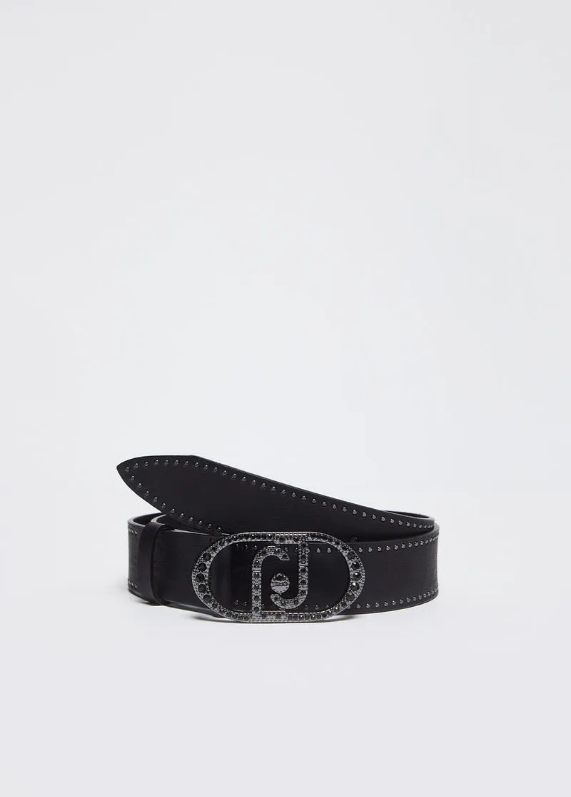 Black Leather Belt