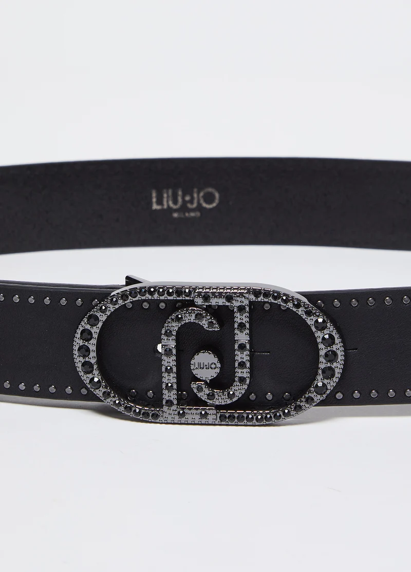 Black Leather Belt