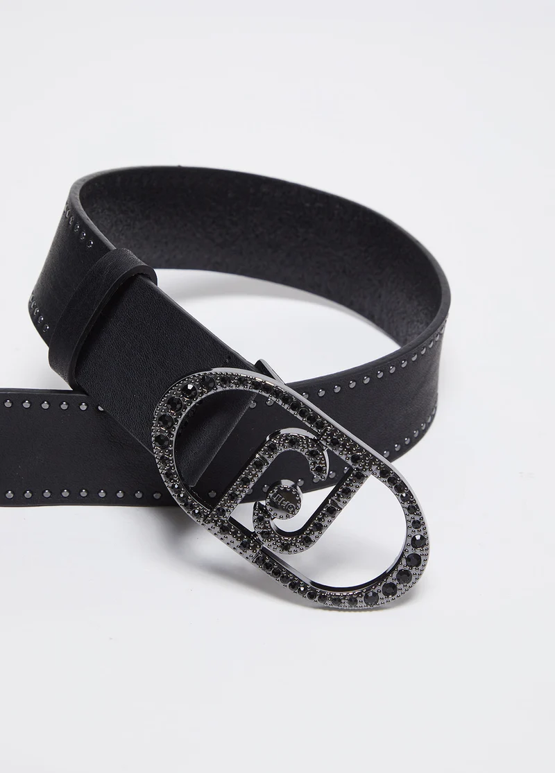 Black Leather Belt
