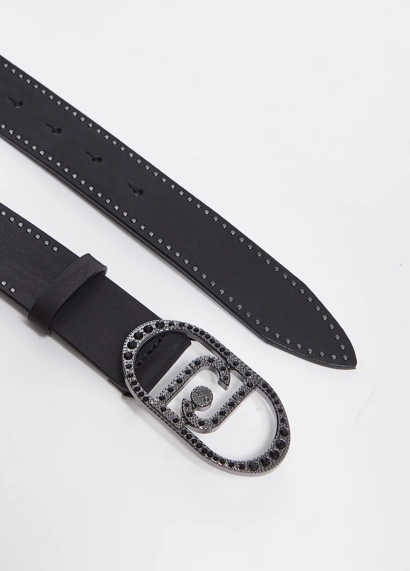 Black Leather Belt