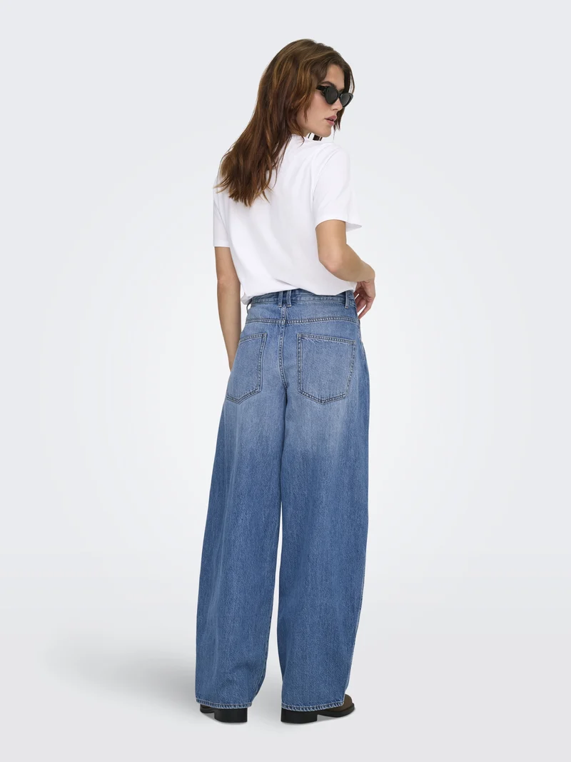 ONLTAYLOR HW BARREL DNM PIM678 NOOS, Medium Blue Denim
