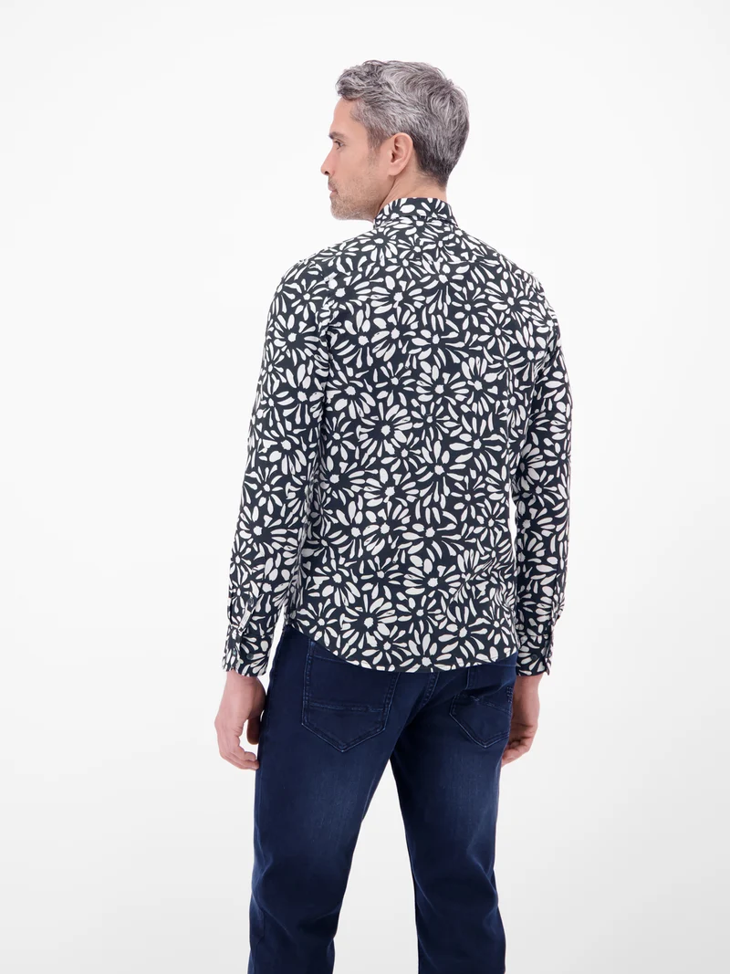 HEMD 1/1 ARM, CLASSIC NAVY