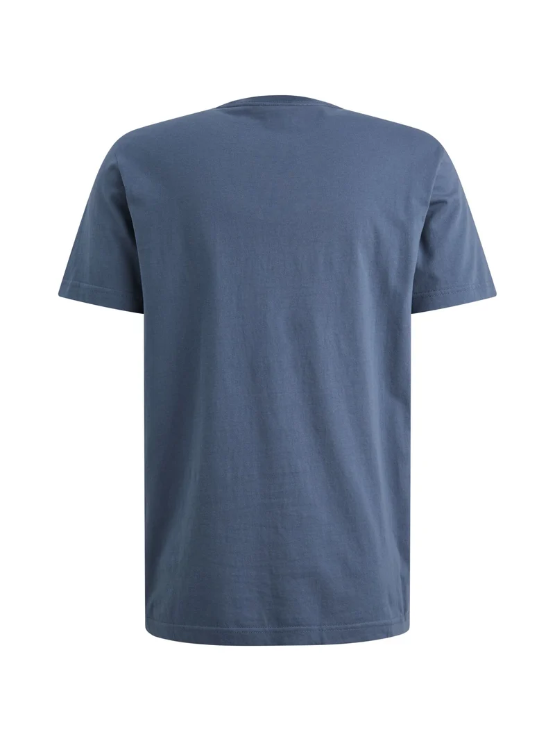 Short sleeve r-neck single jersey, Bijou Blue