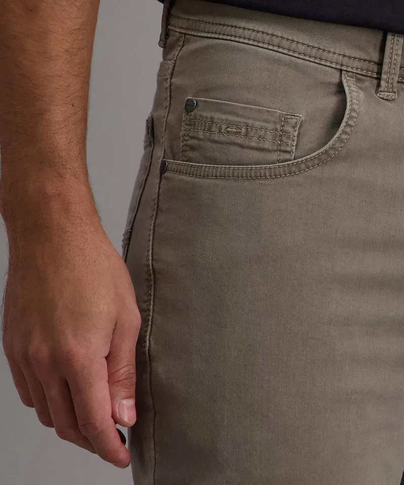 RANDO, light brown stonewash