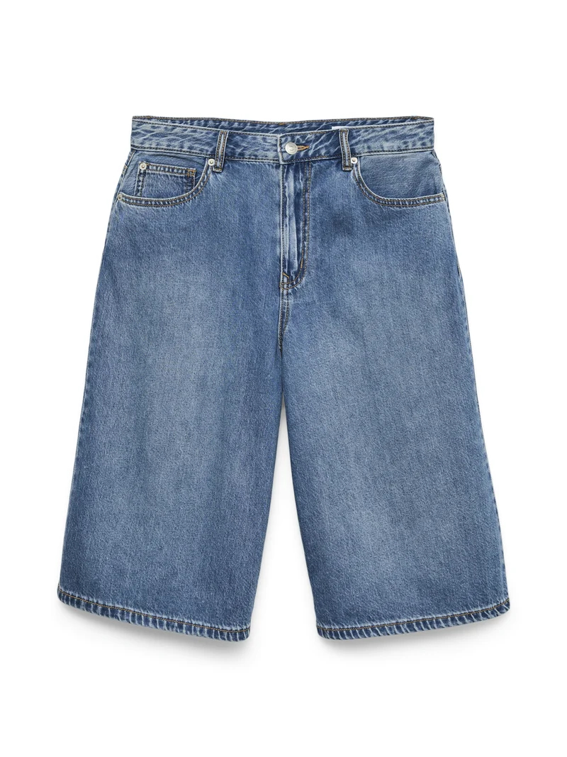 VMALVIDA MR DENIM JORTS LI3156, Medium Blue Denim