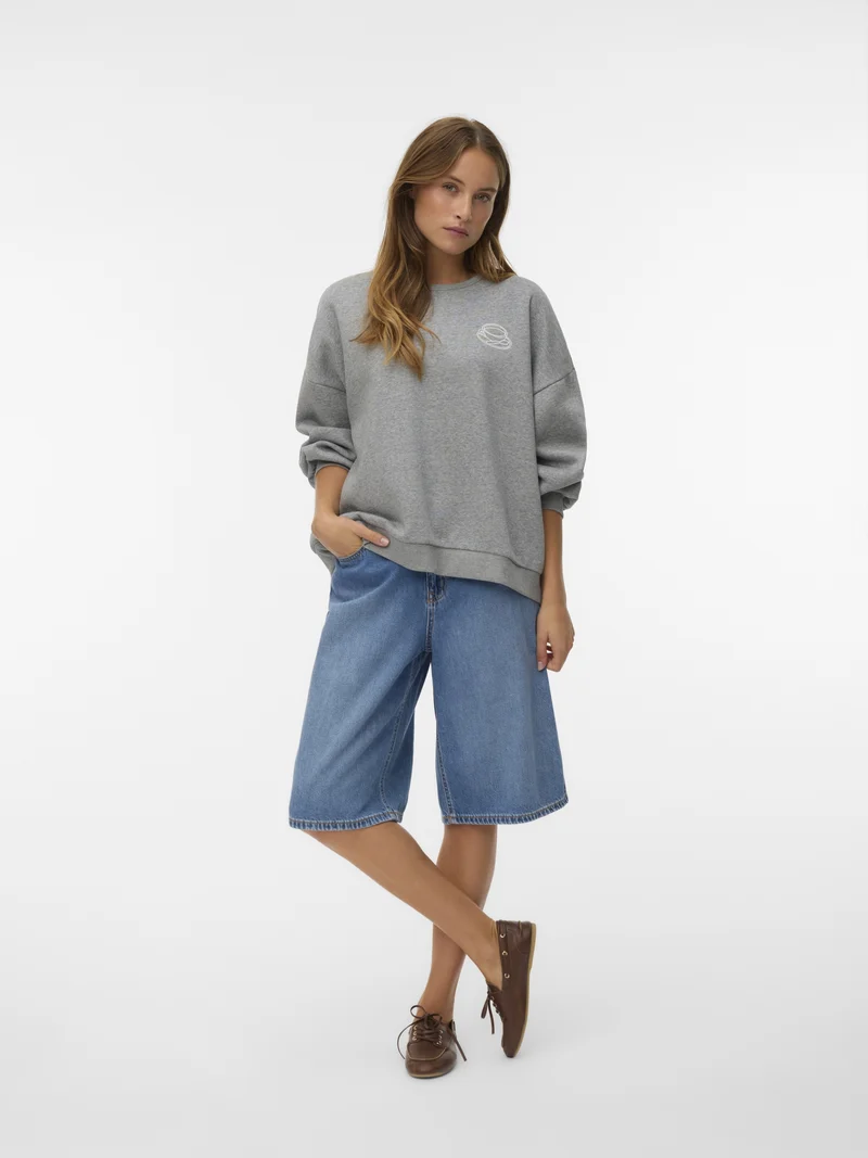 VMALVIDA MR DENIM JORTS LI3156, Medium Blue Denim