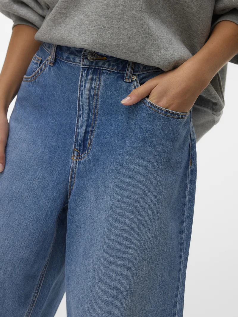 VMALVIDA MR DENIM JORTS LI3156, Medium Blue Denim