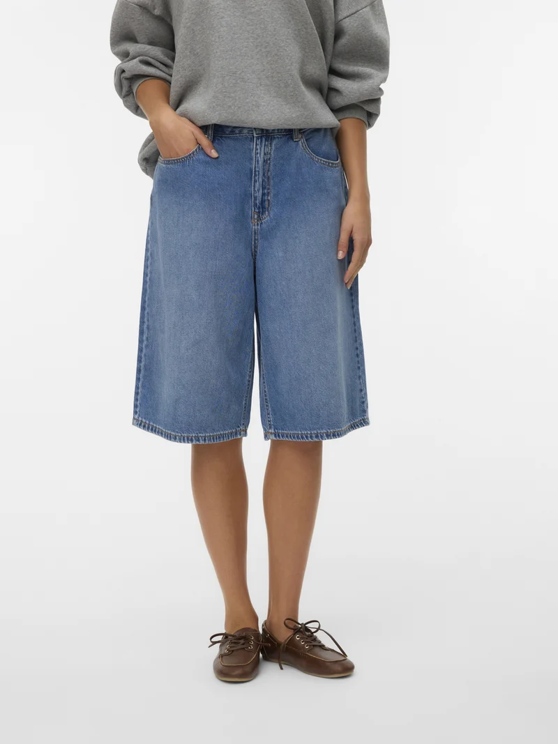 VMALVIDA MR DENIM JORTS LI3156, Medium Blue Denim