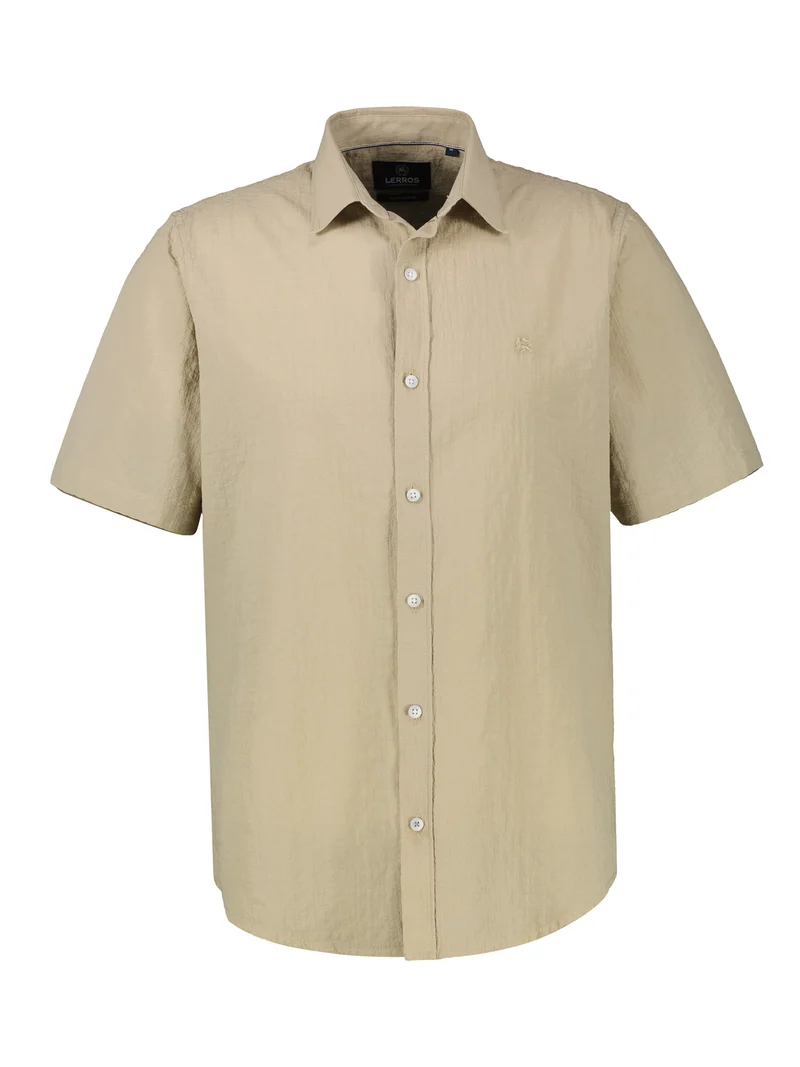 HEMD 1/2 ARM, GRAVEL BEIGE