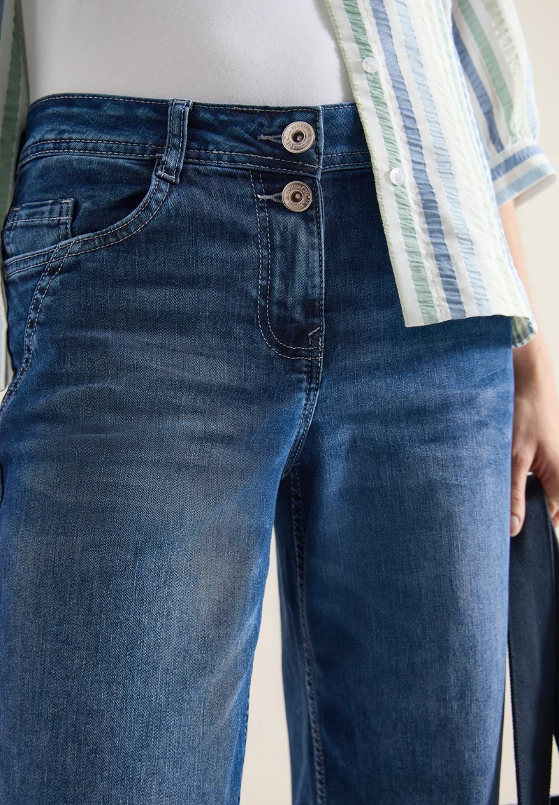 Style NOS Neele Mid Blue, mid blue used wash