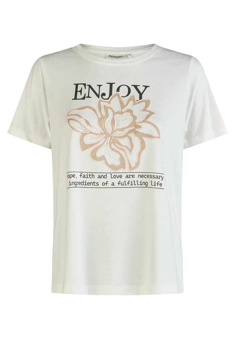 T-SHIRT, SOFT WHITE