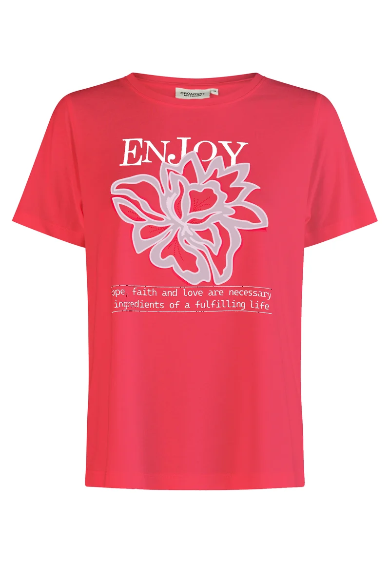T-SHIRT, HEAT PINK