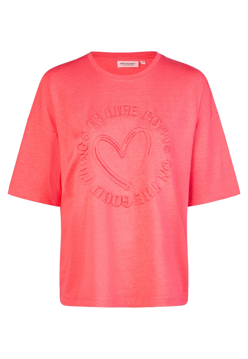 T-SHIRT, HEAT PINK