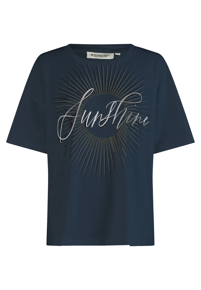 T-SHIRT, NAVY BLUE