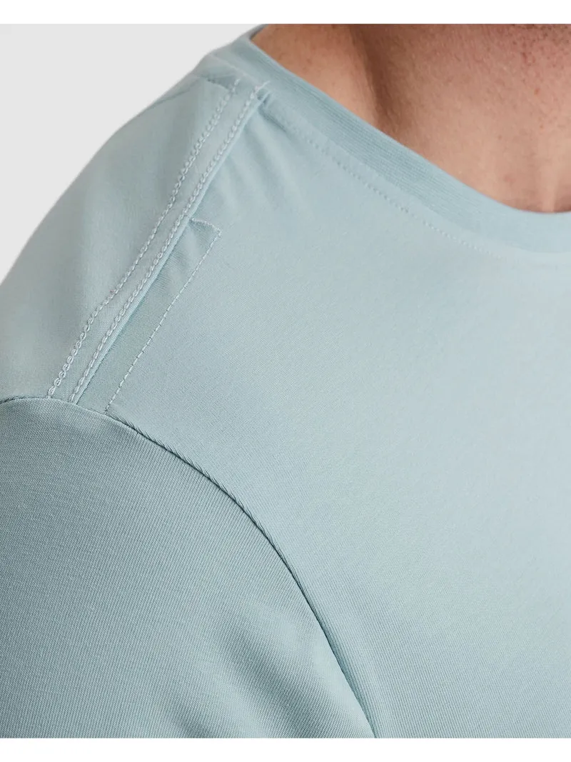 Short sleeve r-neck American Class, Airy Blue