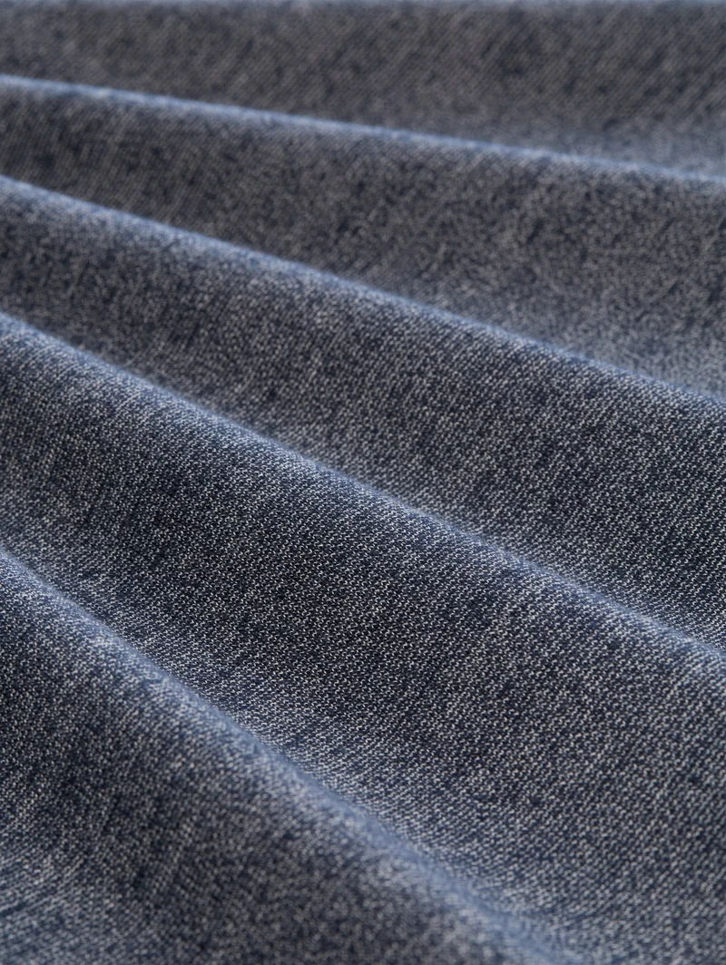 detailed fine striped t-shirt, navy gardenia white injected