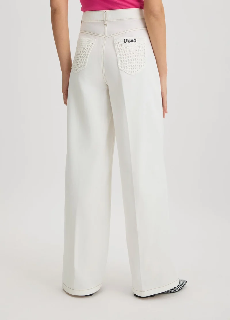 High-Rise Flared Jeans