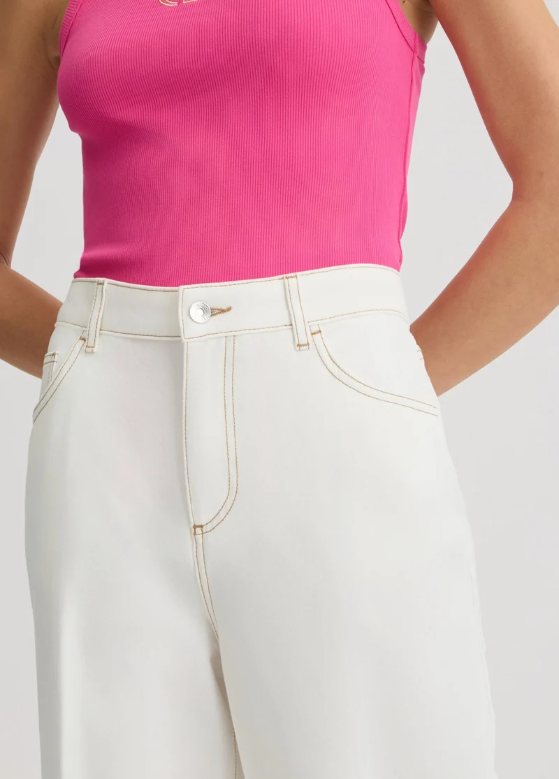 High-Rise Flared Jeans
