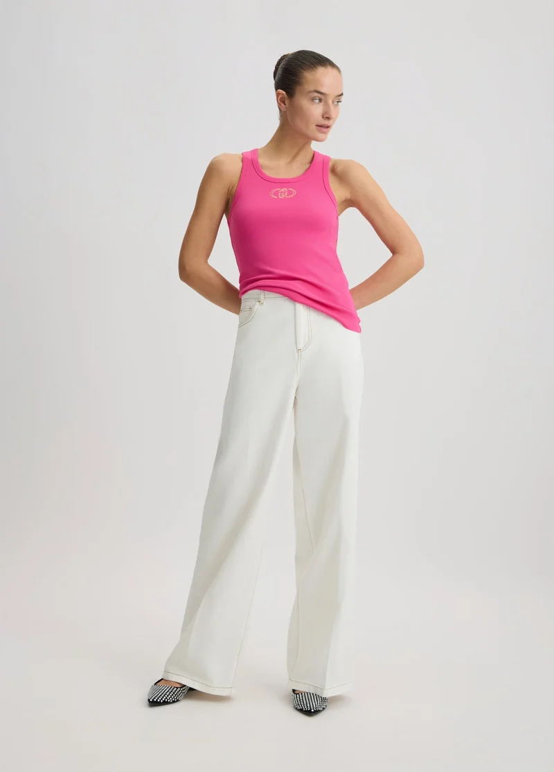 High-Rise Flared Jeans