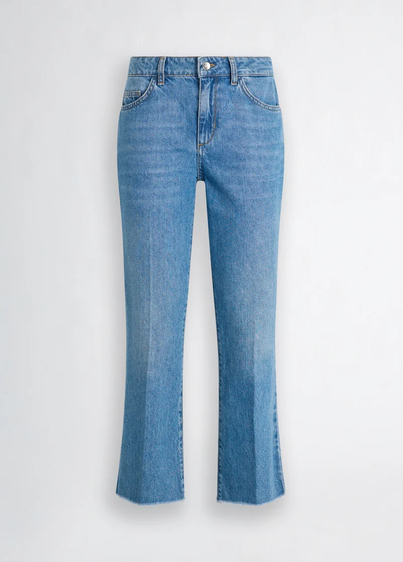 High-Rise Bootcut Jeans