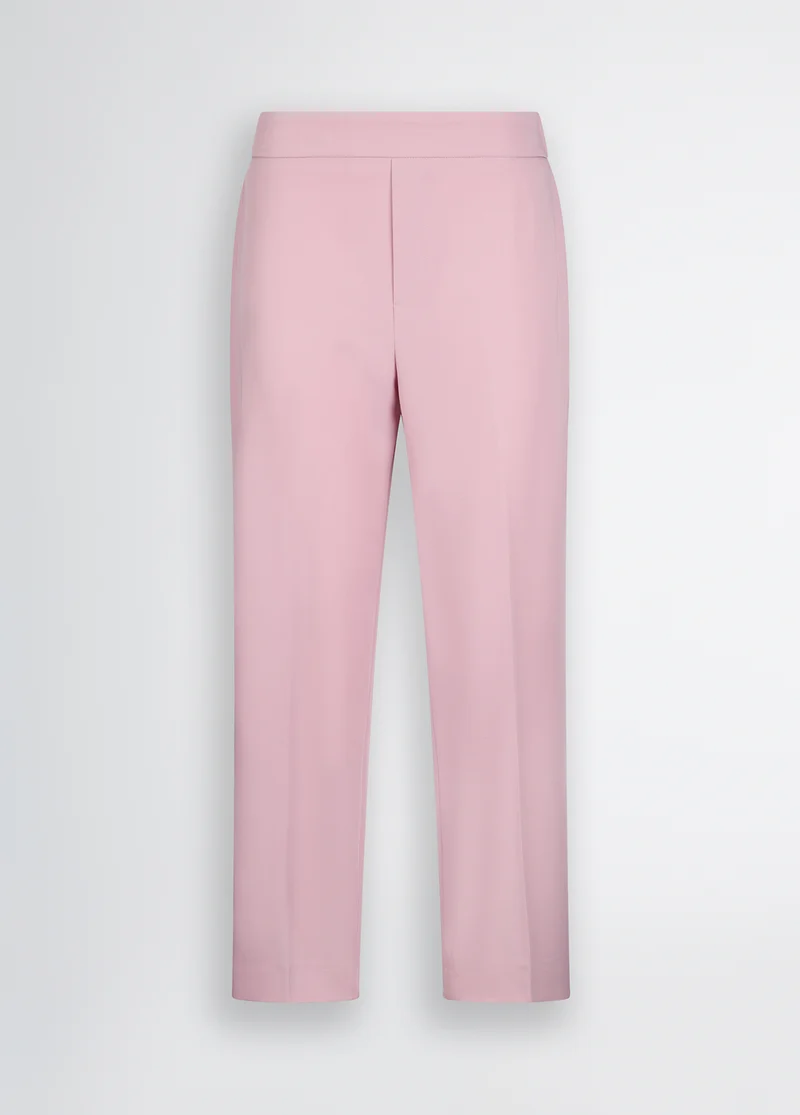 High-Rise Cropped Trousers