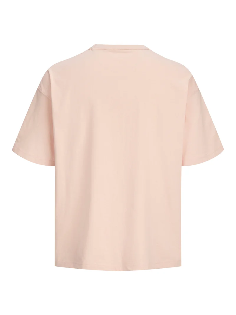 JORMENTON PHOTO TEE SS CREW NECK, Peach Melba
